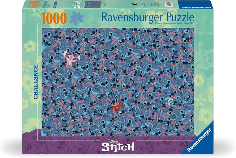 Ravensburger Disney Lilo & Stitch - Stitch 1000 Pieces - 12001265