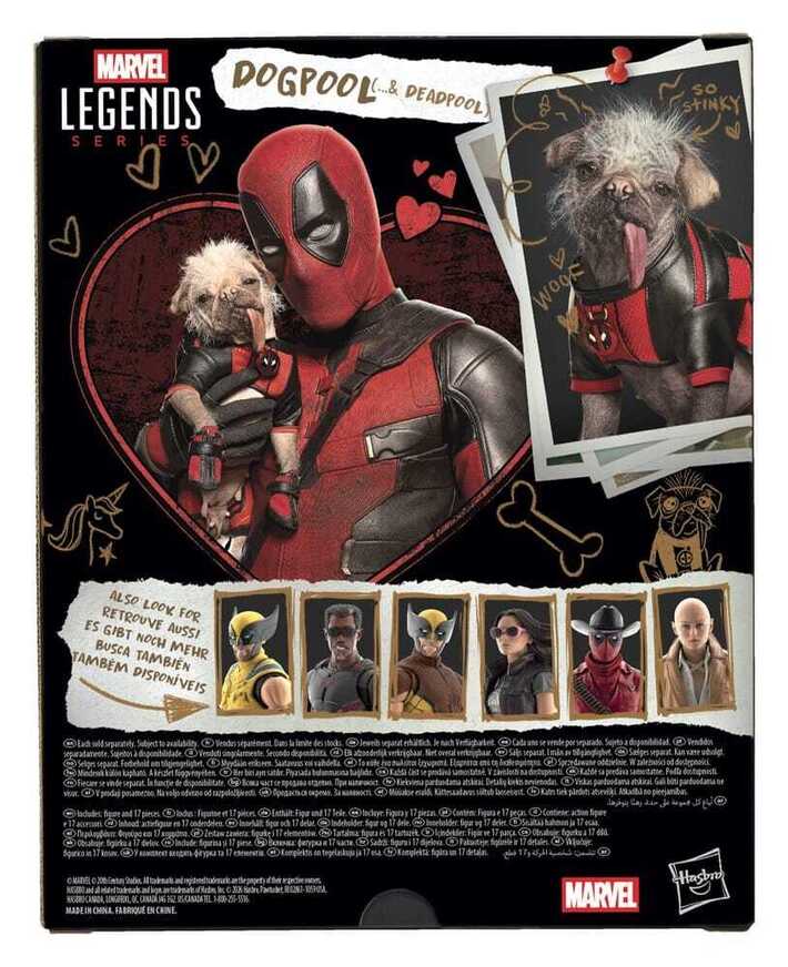 Deadpool & Wolverine Marvel Legends Action Figure Dogpool & Deadpool 15 cm - G2126