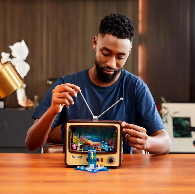 Original-Retro Series Construction Set Vintage Television 19 cm - PASY-61008