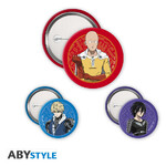 One Punch Man Badge Pack Saitama, Genos & Sonic - ABYACC603 