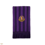 Wednesday Scarf Nevermore Academy Purple - CR1071