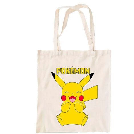 Pokemon Tote bag (beige) - POK23-2475