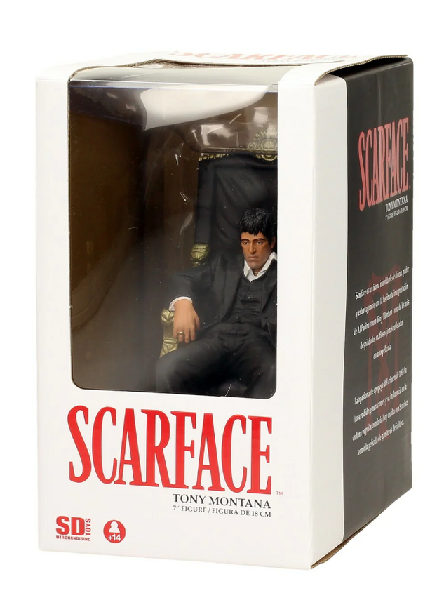 Scarface: Sitting Tony Montana PVC Statue - SD27515