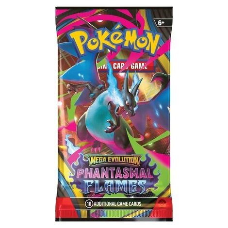 Pokemon TCG Mega Evolution: Phantasmal Flames Booster - POK101901-1