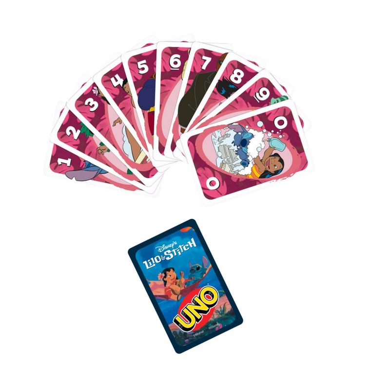 Disney Lilo & Stitch Επιτραπέζιο Παιχνίδι UNO - JCC10