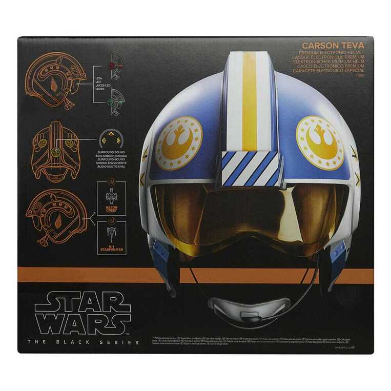 Star Wars: The Mandalorian Black Series Electronic Helmet Carson Teva - F9180
