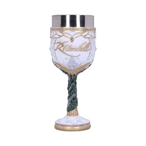 Lord of the Rings Goblet Rivendell (resin with stainless steel) - NEMN-B5876V2