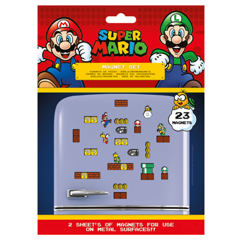Super Mario Magnet Set - MS65081