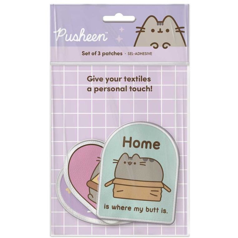 Pusheen 3 Set Patch - SETP07