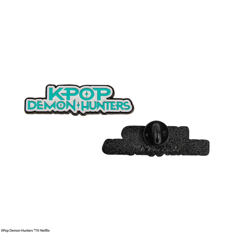 KPop Demon Hunters Blue pin badge - CR3129