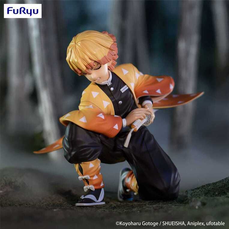 Demon Slayer: Kimetsu no Yaiba Noodle Stopper PVC Statue Zenitsu Agatsuma 10 cm - FRYU07382