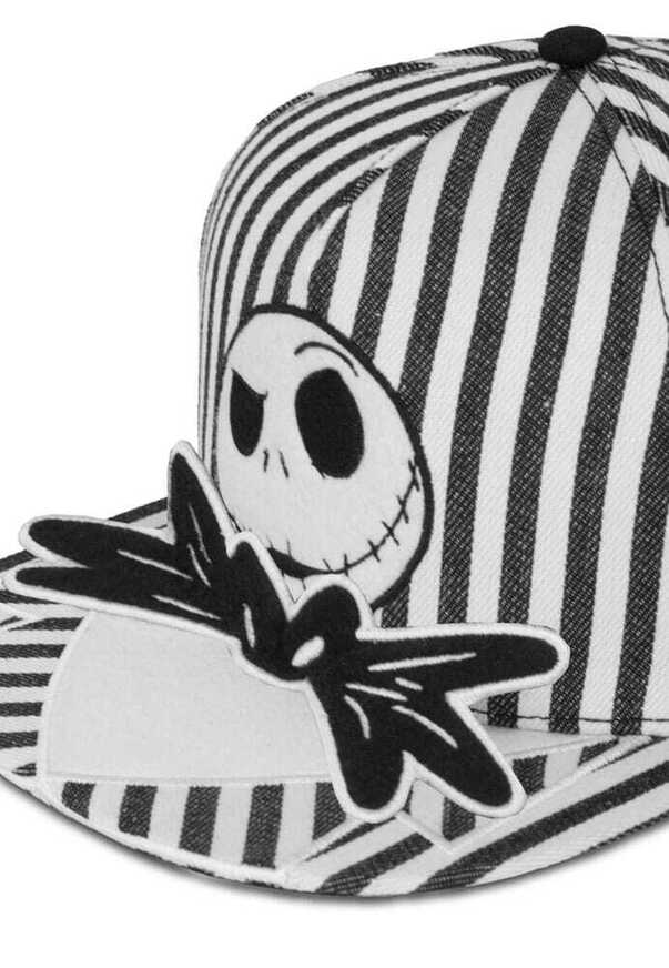 Disney Nightmare Before Christmas Snapback Cap Jack - NH411280NBC- One Size