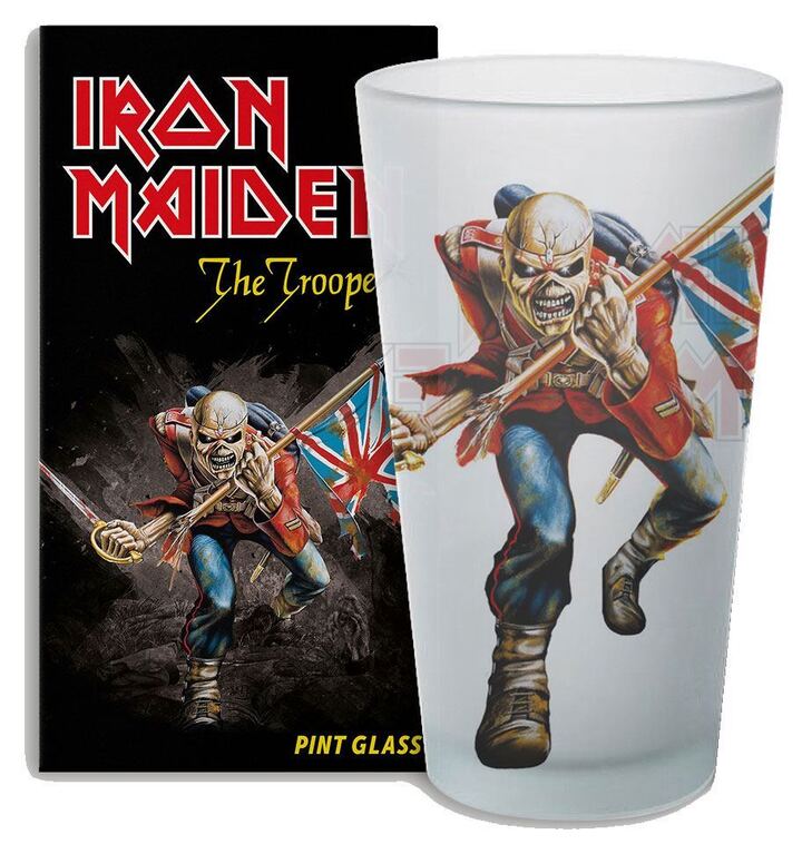 Iron Maiden Pint Glass The Trooper - PGIM1