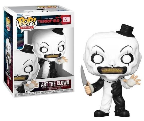 Funko POP! Terrifier - Art the Clown with Knife #1590 Figure 