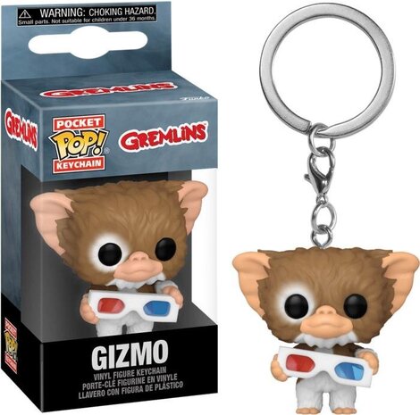 Funko Pocket POP! Keychain Gremlins - Gizmo with 3D Glasses Figure