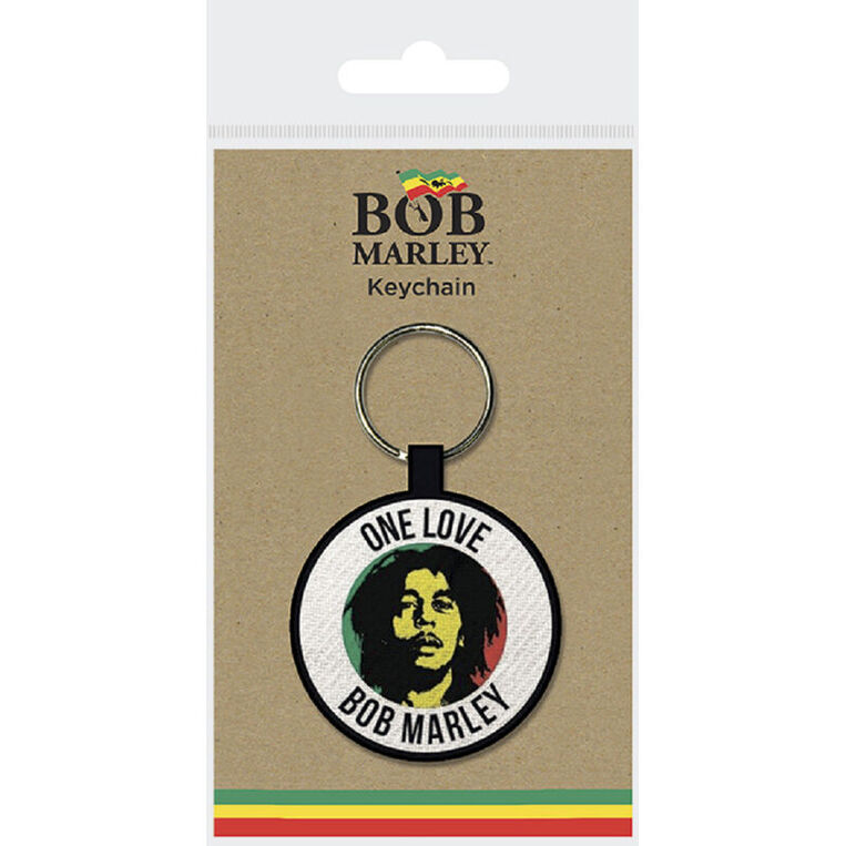 Bob Marley (One Love) Woven Keychain - WK39105