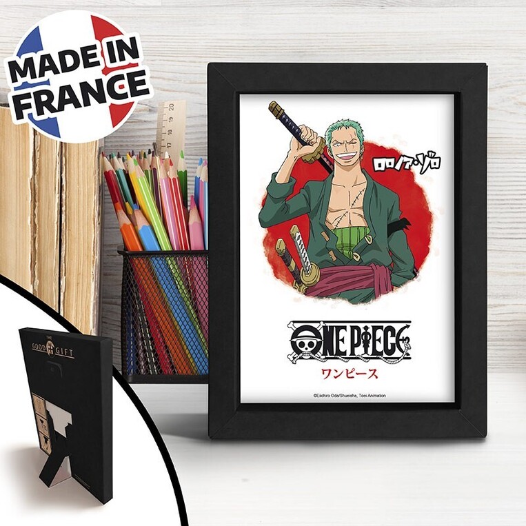 One Piece - Kraft Frame - Asian Art - Zoro - TGGKRA038