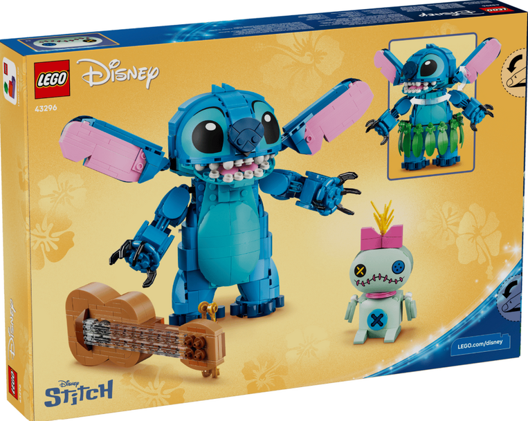 LEGO Disney Lilo & Stitch - Stitch & Scrump - 43296