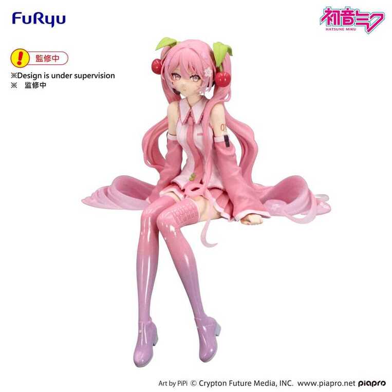 Hatsune Miku Noodle Stopper PVC Statue Sakura Miku 2026 14 cm - FRYU51160