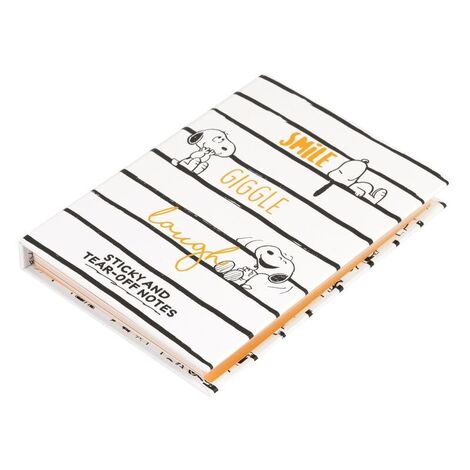 Snoopy Lazy Days Sticky Notes Notebook - BNA005
