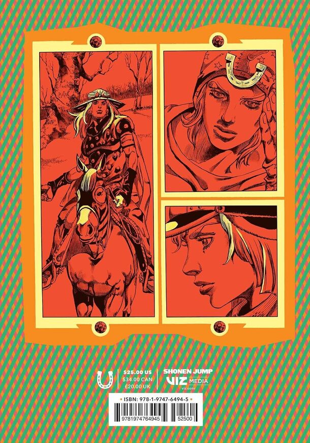 JoJo's Bizarre Adventure: Part 7--Steel Ball Run, Vol. 8