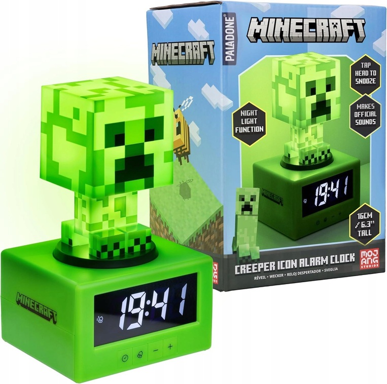 Minecraft Creeper Alarm Clock - PP11369MCFV3