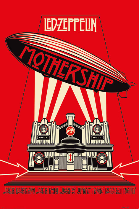 Led Zeppelin (Mothership Red) 61 x 91.5cm - PP34445