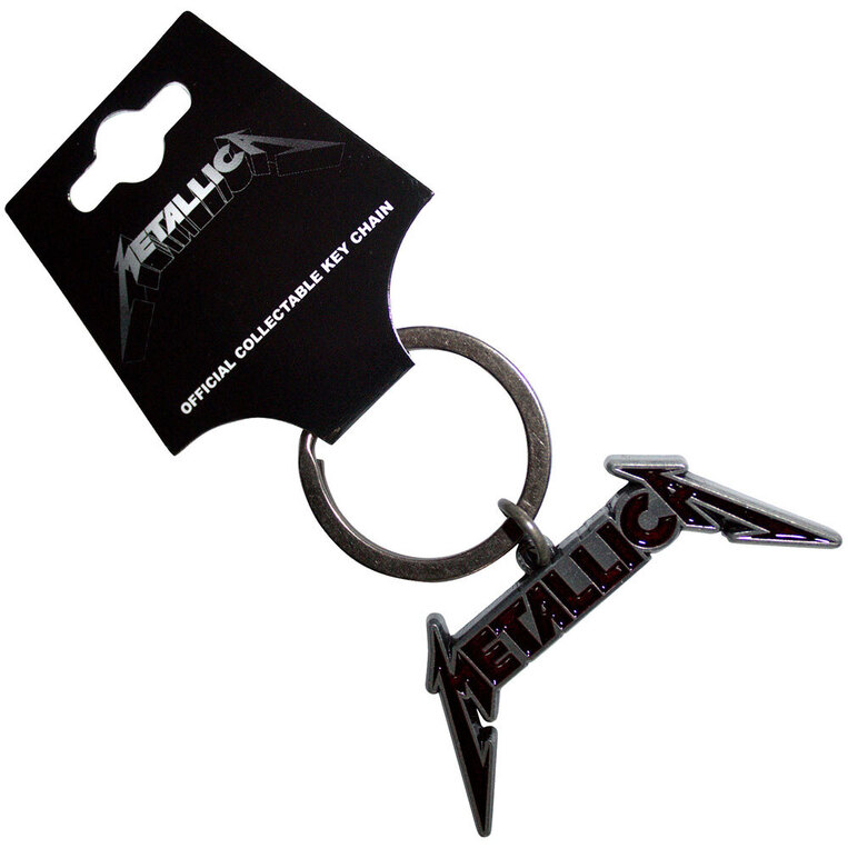 Metallica Keychain: Deep Red Logo - METKEY12