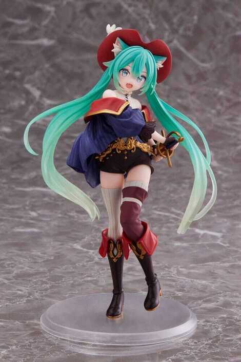 Hatsune Miku PVC Statue Hatsune Miku Wonderland Puss in Boots 18 cm (with bonus) - TAPR451994900