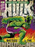 Marvel Comics Hulk (Inhumans) Canvas Print 60 x 80cm - WDC90439
