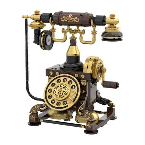 Original-Retro Series Construction Set Retro Phone 26 cm - PASY-85018