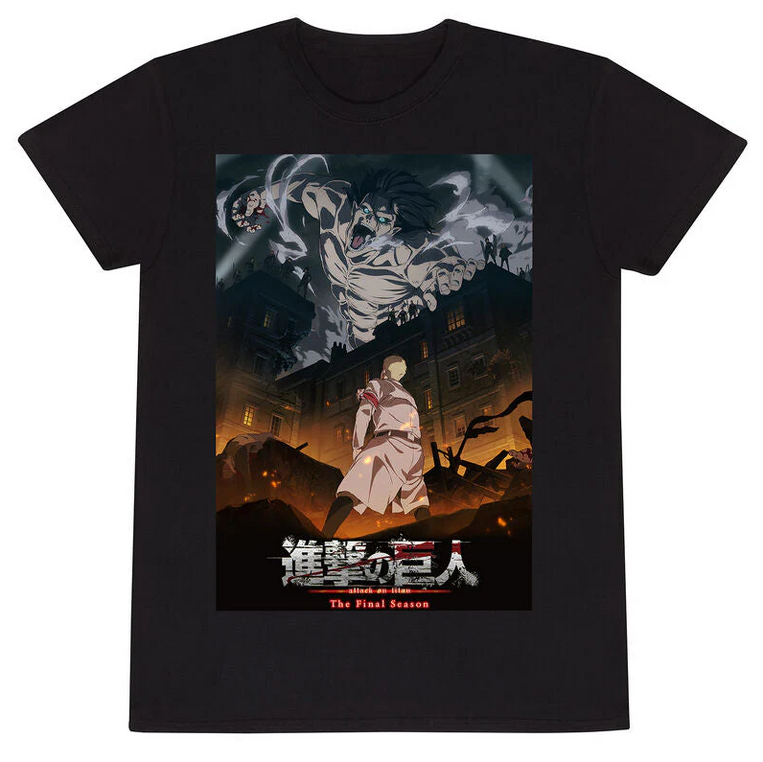 Attack On Titan - Final Season Poster T-Shirt - AOT06877TSB