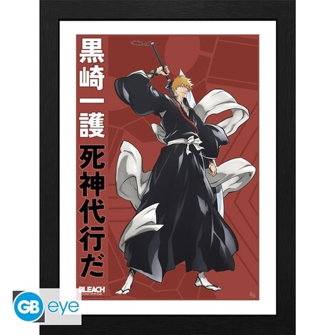 Bleach Tybw Wooden Framed Print "Ichigo" (30x40) - GBYDCO629