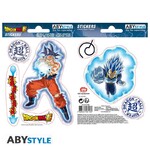 Dragon Ball Super Stickers 16x11cm/ 2 Sheets Goku & Vegeta - ABYDCO738