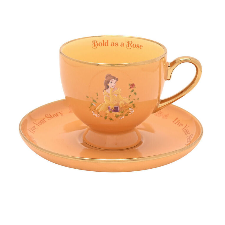 Disney Princess Belle Tea Cup & Saucer -