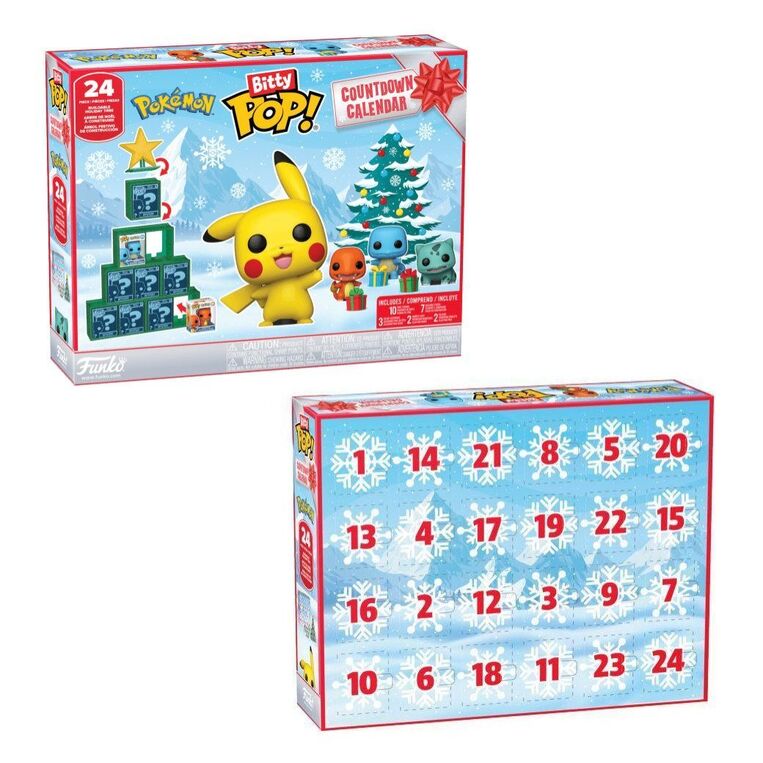 Funko Bitty Pop! Countdown Calendar: Pokemon Vinyl Figures