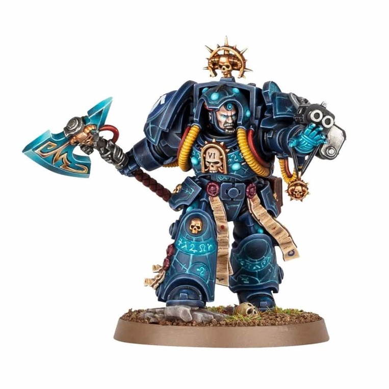 Warhammer 40K Space Marines: Librarian in Terminator Armour (48-06)