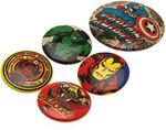 Marvel Comics (Captain America) Badge Pack Set (Pack Of 5) - BP80447