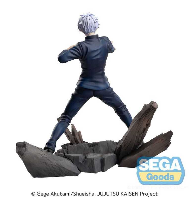 Jujutsu Kaisen Hidden Inventory/Premature Death Luminasta PVC Statue Satoru Gojo Fierce Battle 18 cm - SEGA44378