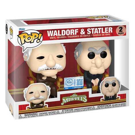 Funko POP! The Muppets - Waldorf and Statler 2-Pack Figure