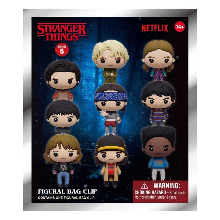 Stranger Things 3D Foam Bag Clips Series 5 - MNGM32615