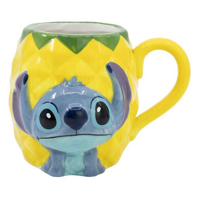 Lilo & Stitch 3D Mug Stitch Pineapple 414 ml - STR78760