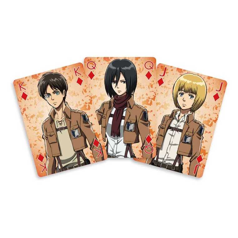 Attack On Titan Playing Cards - SAKA18359