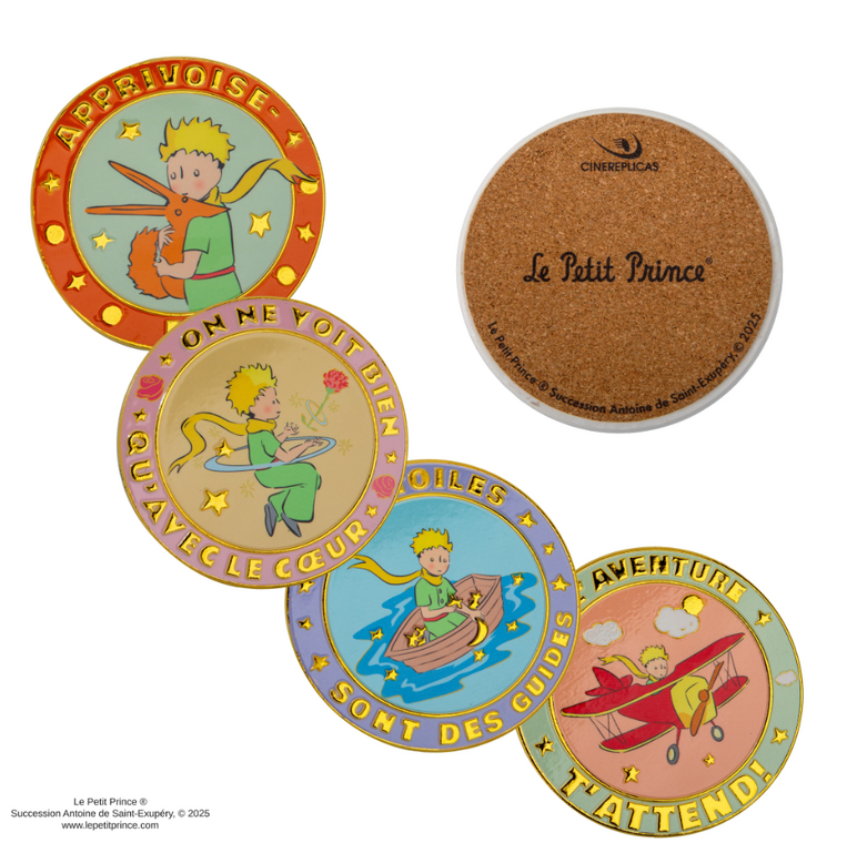 Le Petit Prince Set of 4 Ceramic Coasters - CR4161