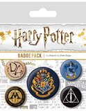 Harry Potter Pin-Back Buttons 5-Pack - BP80485