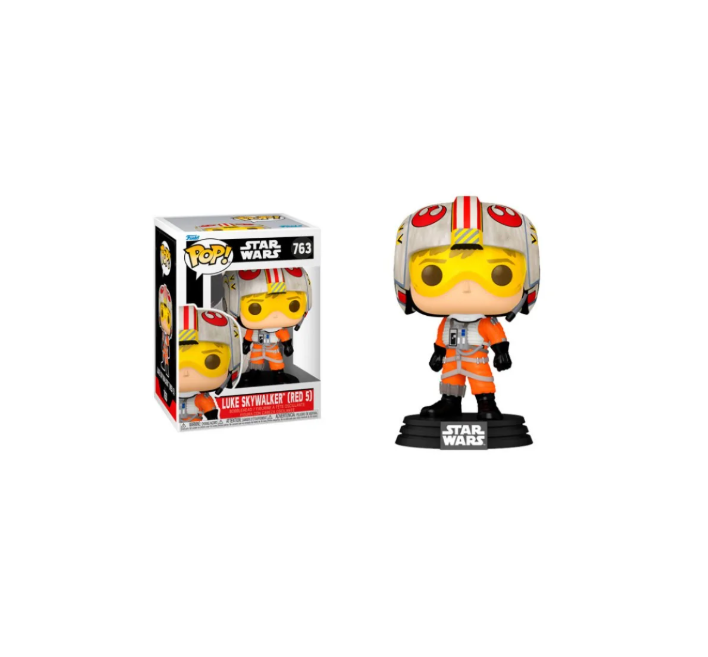 Funko Pop Star Wars: Luke Skywalker Red 5 #763 Figure