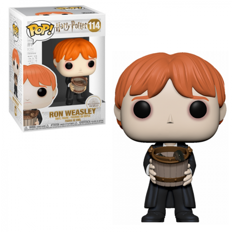 Funko POP! Harry Potter - Ron Puking Slugs with Bucket #114 Figure