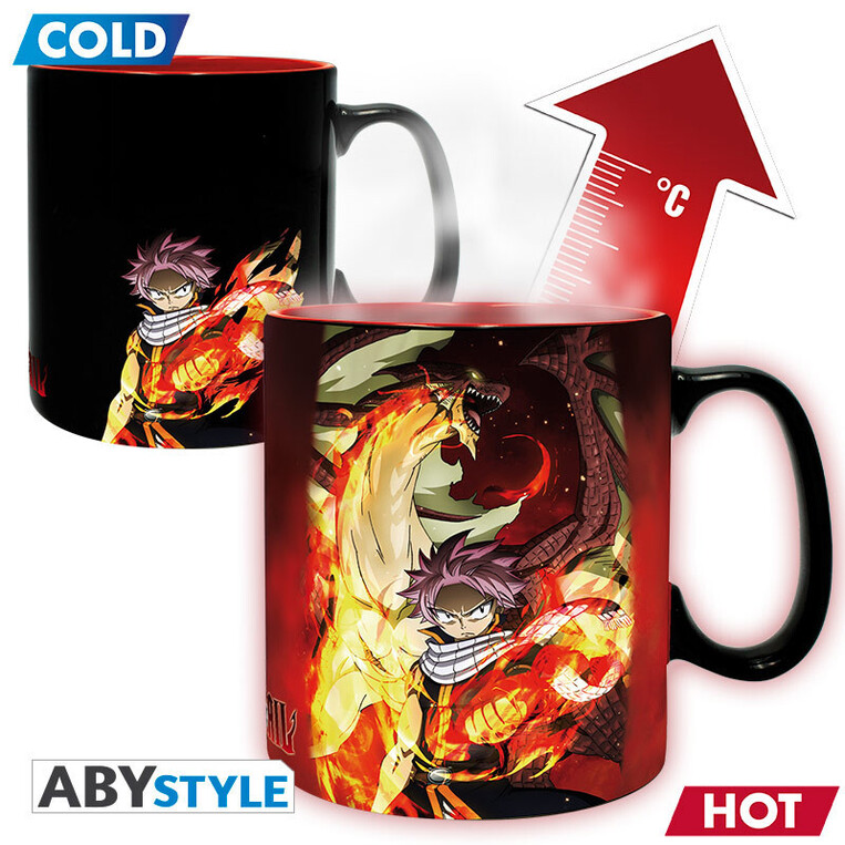 Fairy Tail - Mug Heat Change - 460 ml - Natsu & Lucy - ABYMUG880