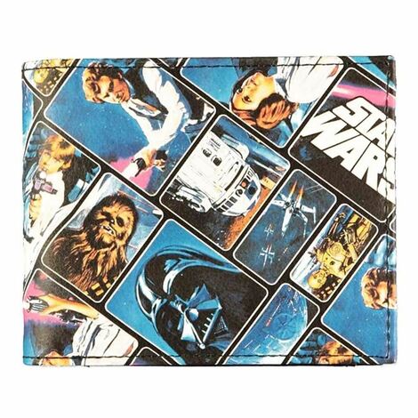 Star Wars Bifold Wallet Classic AOP Multicolor - MW366710STW