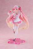 Hatsune Miku PVC Statue Newley Written Sakura Miku Japanese Cafe Ver. Reissue 18 cm - TAITO452033100
